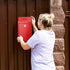 Metal Donation Box with Lock Slot, 10.2 x 5.7 x 3'' Collection Box for Charity, Suggestion Box, Money Lock Box for Home