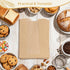 200 240 14x8.3x3.5 inches Bread Bags for Homemade Bread, Pcs Sourdough Bags with Window and Sealing DIY Stickers, Large