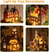 12 Pack Mini Lights, Warm White Mini LED Spotlight, Small LED Lights for Crafts, Small Display Light Battery Powered