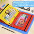 SpringFlower 36 Pack Pencil Pouch for 3 Ring Binder, Smooth Zipper Pencil Pouch Bulk for School Office Supplies