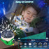 17 Dinosaur Night Light Projector for Kids Green Dino Toys for Boys, Star Night Lights with Music and Timer, Mode Color