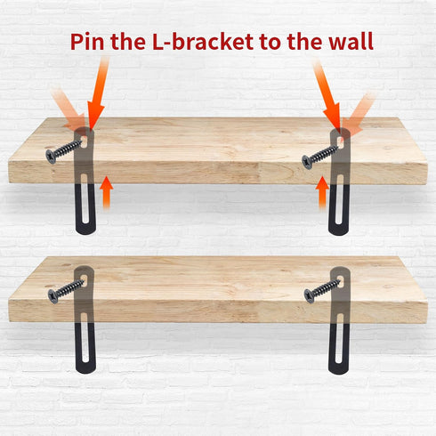 6 Pack 90 Dnyta Shelf Bracket L-Shape Corner Brace Adjustable L Brackets Adjustable Corner Bracket for Shelves Degree