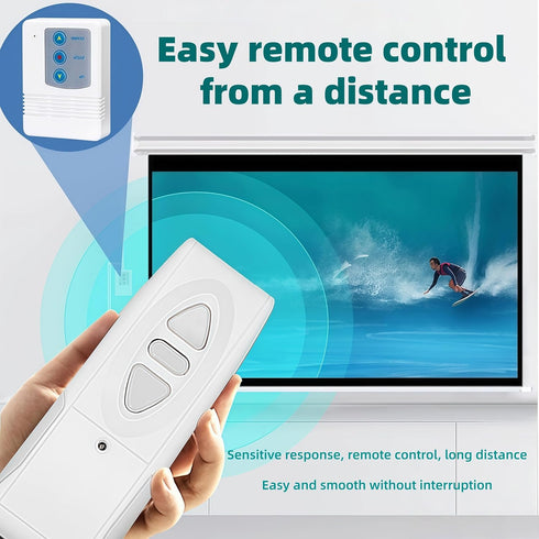 ACGarden 315MHz Wireless Remote Control Kit for Projector Screen, Electric Curtains, Motorized Shade & Smart Home