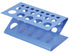 EISCO Z Shape Test Tube Stand, Aluminum Sheet, Fits up to 18 Tubes in 3 Different Sizes (1", 0.75", 0.5")
