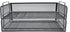 Easepres 2 Tier STACKABLE Desktop Document Letter Tray Organizer - The Mesh Collection, Black