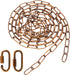 12 50LB, Canomo feet Pendant Light Fixture Chain Adjustable Lighting Hanging Chain with Connection Locks