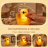 ChuangMaiShi Dimmable Koala Tap Night Light USB Rechargeable Timer RGB Color Changing Silicone Cute Cartoon LED Touch