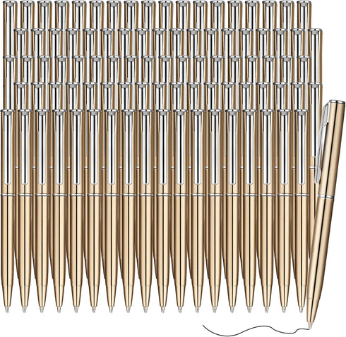 Teling 72 Pcs Small Ballpoint Pen, Mini Pens Bulk, 4 Inch Short Ink Ballpoint Pens for Notebooks