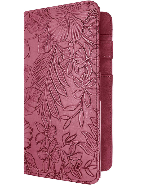 Mymazn Server Book with Zipper and Magnetic Pocket, Cute Waitress Book Server