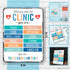 When You Enter Clinic Decor Health Poster Decorations - Motivational Wall Art Office Posters for Room Wall Decor Health Posters for Classroom Poster Decor - Office Wall Art Room Decor Health Class Posters - Medical Office Decor