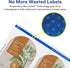 Avery Arched Wine Labels, Sure Feed for Laser Printers, 4.75" x 3.5", 40 White Labels (22826)