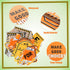 Outus 47 Pcs Construction Bulletin Board Set, Construction Theme Cutouts for Classroom Decorations