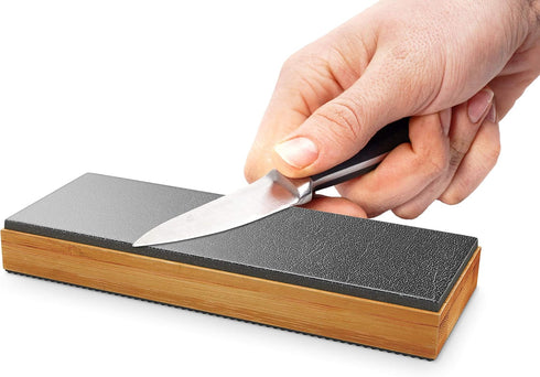 Sharp Pebble Premium Leather Strop for Knife Sharpening with Polishing Compound - Sharpening Strop for Knives, Straight