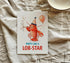 ZGLDesigns Cute Lobster Birthday Card - Party Like A Lob-Star - Funny Celebration - Kawaii Birthday Anniversary - Card