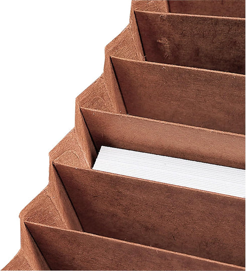 Smead TUFF Expanding File, 21 Pockets, Alphabetic (A-Z), Legal Size, Redrope (70320)
