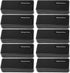 Glassboard Studio Dry Erase Eraser with Felt Bottom Surface for White Boards and Glass Boards (12-Pack)