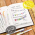 Zebra Highlight Pen Penile Mild Liner, 10 Color Set WKT7-10C