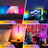 NBBUFF Led Light Bar with Music SynC Color Changing, Led Bar with App & Remote Control, RGB+IC & W Smart RGB Light Bar