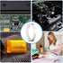 Zonon 2 Pieces 108 ft Clear Heat Tape - High Temp Resistant for Sublimation and Heat Transfer, Ideal for Electronics