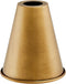 Aspen Creative 21603-31,Replacement Cone Metal Shade for Pendant Light,Burnished Brass,6"W x 6-1/2"H,Center Hole 1-5/8"