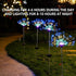 4 120 40 PCS Solar Firework Light, Outdoor Solar Garden Decorative Lights LED Powered Copper Wires String DIY Landscape