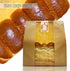 BIUBIU 16x10x5 inch Packaging 50Pcs Extra Large Paper Bread Bags for Homemade Bread with Window & Sticker for XL