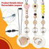 Qoroos 12 3 Sets in Retractable Teacher Lanyards for ID Badges with ID Holder Teacher Badge Reel Breakaway Lanyard