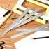 Macarrie 30 Pieces 12 Inch Metal Ruler, Stainless Steel Rulers with Imperial Metric Measurements for School Office Home