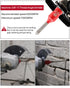 5/16''x4-3/4''(8x121mm) FOCSTOL Diamond Mortar Raking Bit - Mortar Router Bit with Carbide Tipped for Mortar Removal