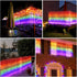 6.6 3.3 8 384 LGBTQ Pride Flag Outdoor x Foot, Modes Rainbow String Lights with Super Bright LED, Vivid Colors