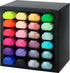 Set 24 Set Faber-Castell Highlighter Desk - Assortment of Chisel Tip Markers, Metallic, Neon, and Pastel - Thin No
