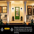 Dusk to Dawn Light Bulbs, 40W Equivalent, LED Outdoor Lighting Sensor, Warm White 3000K, A19 E26 Base, 6W