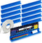 PerKoop Classroom Desk Name Plates Holder, Index Cards Storage Kids Desk Accessories Desktop Helper Prop and Park