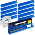 PerKoop Classroom Desk Name Plates Holder, Index Cards Storage Kids Desk Accessories Desktop Helper Prop and Park