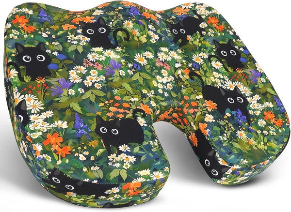 Tailbone Pain Relief Cushion, Memory Foam Seat Cushion for Coccyx Sciatica Pain