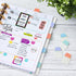 Avery Mini Ultra Tabs, 1" x 1.5", Pastel Sparkle Shimmer Designs, 32 Repositionable Page Tabs (74149)