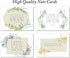 Pack 48 Thank You Inspirational Bible Verse Note Cards with Envelopes