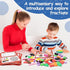 Set Torlam Magnetic Fraction Tiles & Fraction Circles Activity - Math Manipulatives for Elementary School - Fraction
