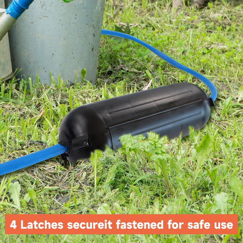 Extension Cord Safety Cover with IP44 Waterproof Protector Seal, 3 Pack Outdoor Electrical Connection Box