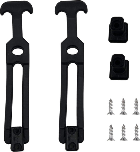 Creatyi 8 PCS 8'' Rubber Flexible T-Handle Draw Latches for Tool Box and Engineering Machines