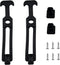 Creatyi 2 PCS Latest Model 8'' Rubber Flexible T-Handle Draw Latches for Tool Box, Cooler, Golf Cart, Engineering
