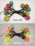 8.5 Set 10 Ft Nautical Fishing Float String Lights, Plug in Beach Themed Buoy Lights of LED Tiki Bar Lights Indoor Home