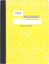 Mead Composition Book, 6 Pack of Cute Notebooks, College Ruled, Hard Cover, 100 sheets (200 Pages), Pastel Color