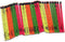 Musgrave Pencil, Sign Language Pencils, Number 2HB, Box of 36, Colors Yellow, Orange, Green, Pink