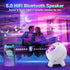 Projector,300+Lighting Bedroom,15 Northern Lights Modes Galaxy Projector for White Noise&Bluetooth Galaxy Projector