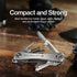 14 KeySmart Rugged - Multitool Key Holder for Keychain w/Bottle Opener and Pocket Clip, Organizer for Keys, EDC