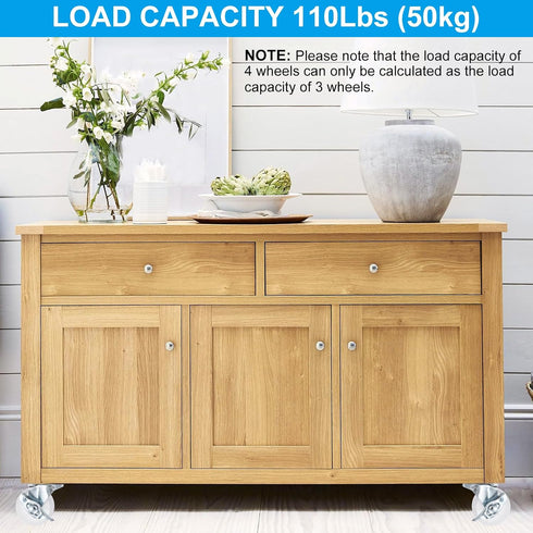 1.5 Inch M8 (4 4 PATIKIL Stem Casters Wheels, Wire Shelf Caster Threaded Swivel Wheels for Furniture Wire Shelving