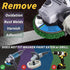 20 Pcs 4" x 5/8" Strip Discs Bulk for Paint Stripping and Rust Removal Wheels for Angle Grinders