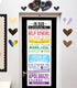 Carson Dellosa Open Hearts Bulletin Board, Inspirational Quote Header and Heart Cutouts (14 pc)