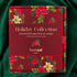 Set, 6 inch 3D Pack 5 Freshcut Paper Pop Up Christmas Cards Boxed Holiday Collection, Mini Sized Paper Flower Bouquet